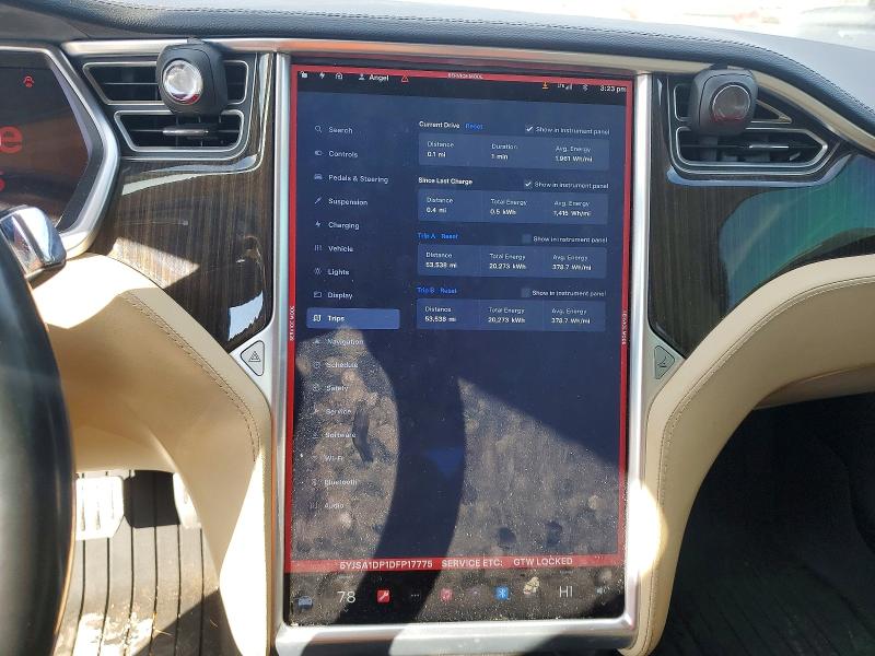 Продажа на аукционе авто 2013 Tesla Model S, vin: 5YJSA1DP1DFP17775, номер лота: 76773555