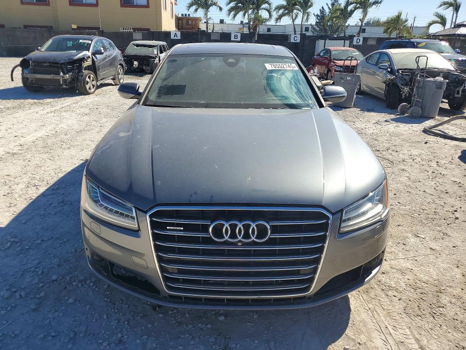 2015 Audi A8 მანქანა იყიდება აუქციონზე, vin: WAUJGAFD9FN005299, აუქციონის ნომერი: 78552745