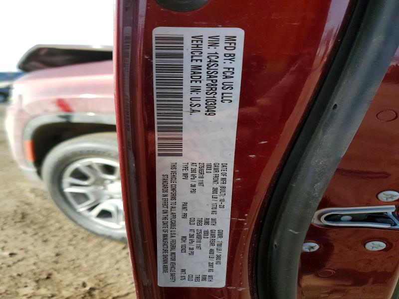 Aukcja sprzedaży 2024 Jeep Wagoneer, vin: 1C4SJSAP8RS103049, numer aukcji: 75479445