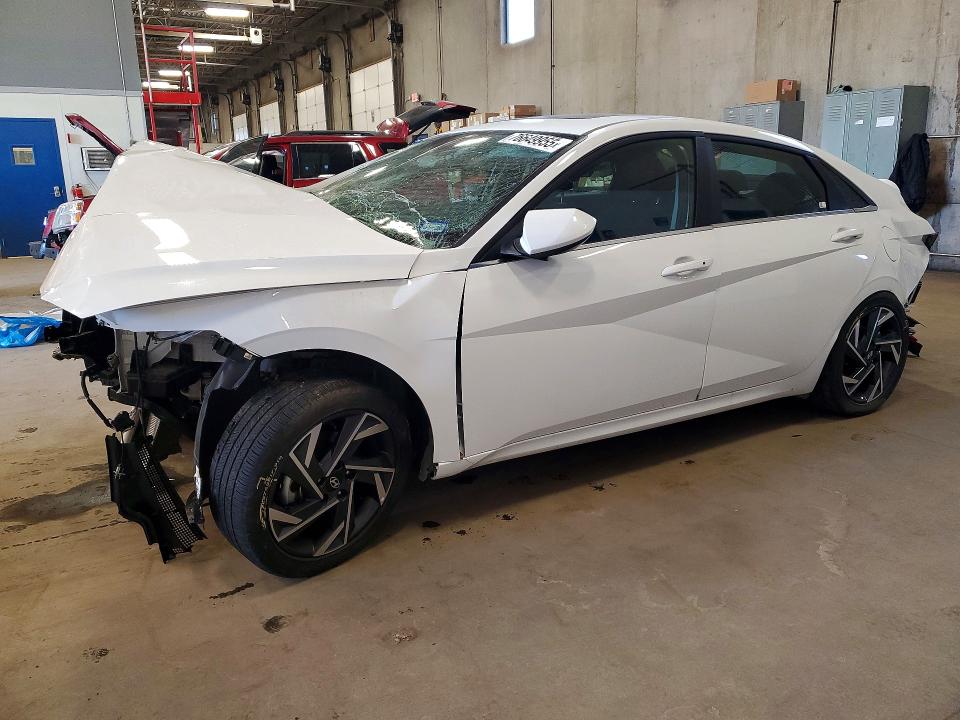 76649955 :رقم المزاد ، KMHLS4DG7SU988021 vin ، 2025 Hyundai Elantra Se مزاد بيع
