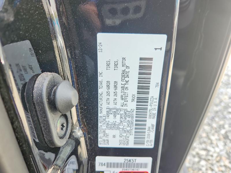 78683285 :رقم المزاد ، 5TFMC5DB0SX089743 vin ، 2025 Toyota Tundra مزاد بيع