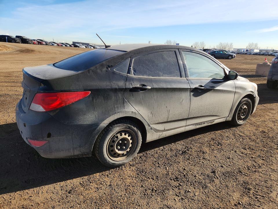 77220975 :رقم المزاد ، KMHCT4AE3CU167189 vin ، 2012 Hyundai Accent Gls مزاد بيع
