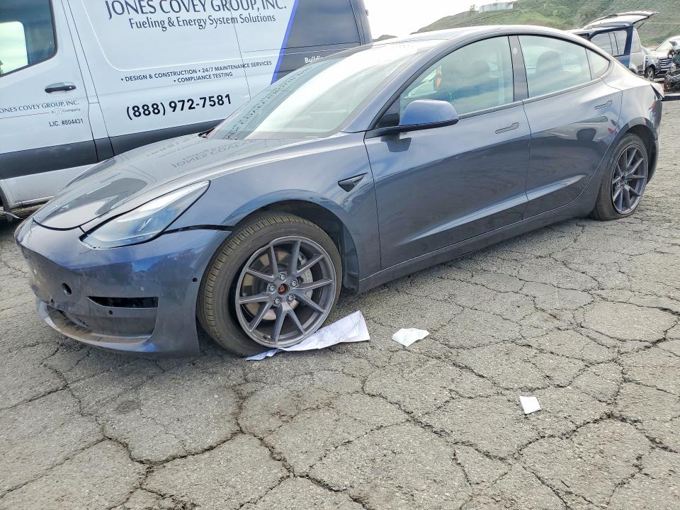 78099305 :رقم المزاد ، 5YJ3E1EB9MF874854 vin ، 2021 Tesla Model 3 مزاد بيع