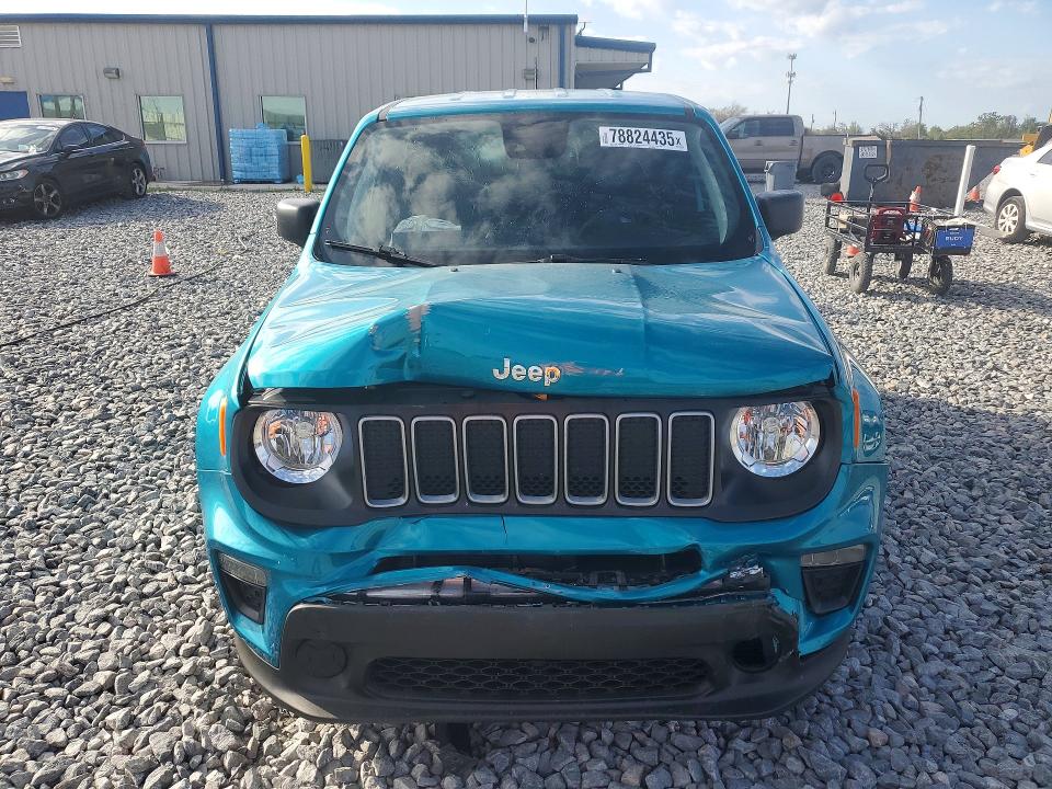 2022 Jeep Renegade მანქანა იყიდება აუქციონზე, vin: ZACNJDA19NPN99996, აუქციონის ნომერი: 78824435