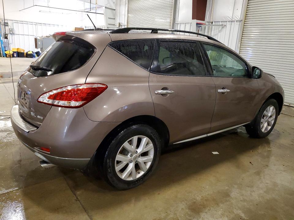 2011 Nissan Murano მანქანა იყიდება აუქციონზე, vin: JN8AZ1MW4BW163379, აუქციონის ნომერი: 78627455
