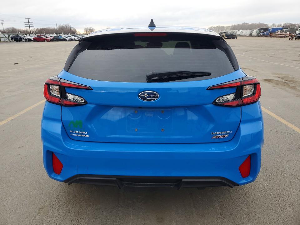 78580315 :رقم المزاد ، JF1GUHHC5S8228571 vin ، 2025 Subaru Impreza مزاد بيع