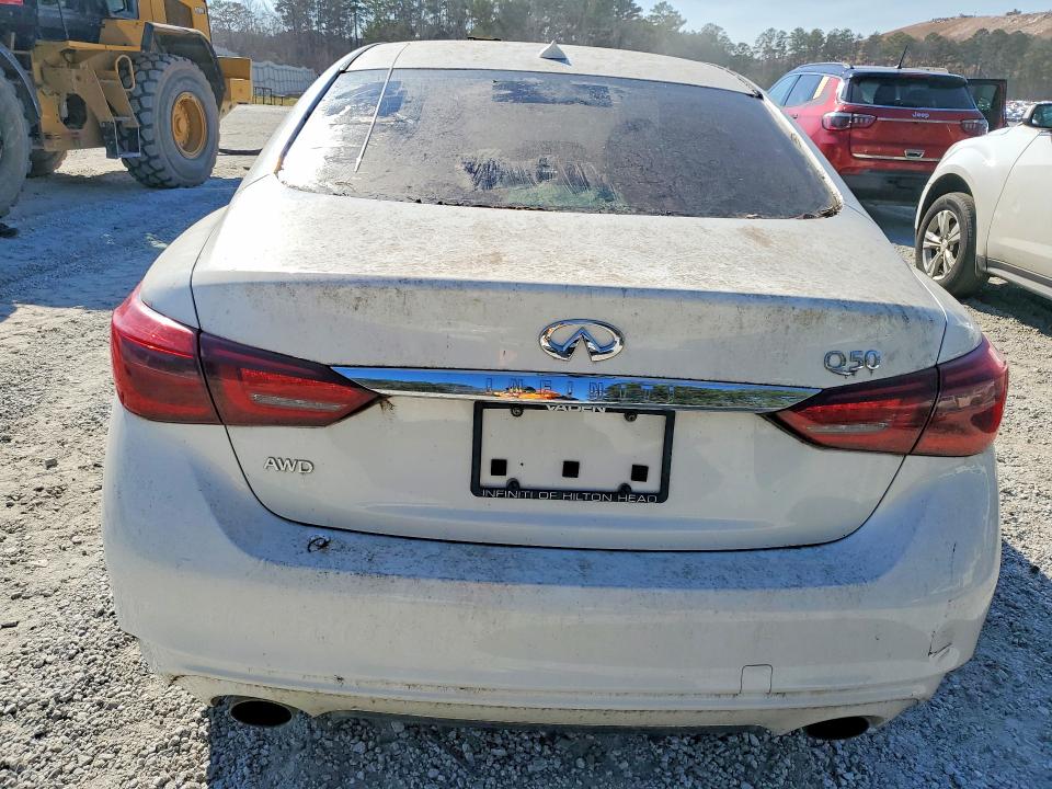 Продаж на аукціоні авто 2018 Infiniti Q50 Luxe, vin: JN1EV7AR2JM445107, номер лоту: 77353465