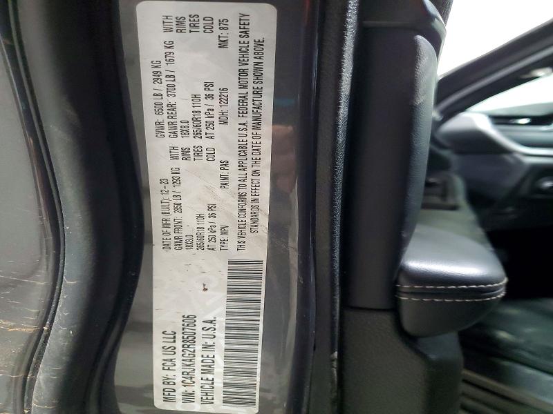 Продажа на аукционе авто 2024 Jeep Grand Cherokee, vin: 1C4RJKAG2R8507606, номер лота: 77726625
