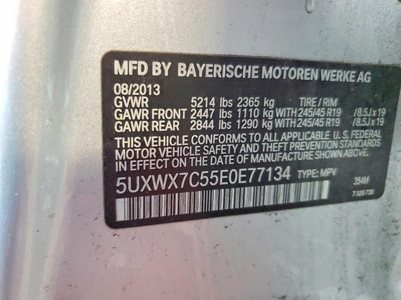 Продаж на аукціоні авто 2014 Bmw X3, vin: 5UXWX7C55E0E77134, номер лоту: 78814945
