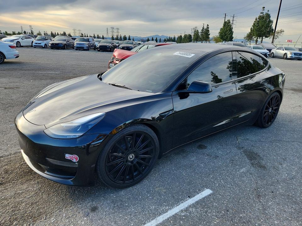 75468805 :رقم المزاد ، 5YJ3E1EB4PF692127 vin ، 2023 Tesla Model 3 مزاد بيع
