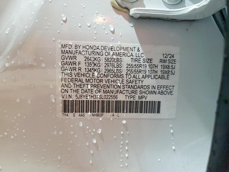 Продажа на аукционе авто 2025 Acura Mdx, vin: 5J8YE1H37SL022556, номер лота: 76554495