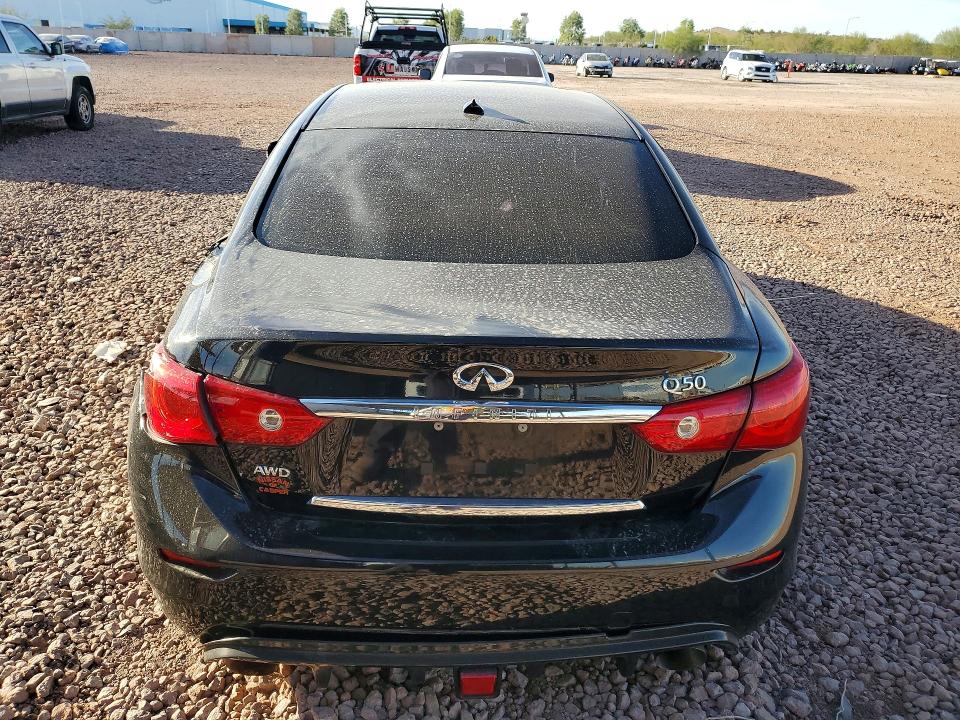2015 Infiniti Q50 მანქანა იყიდება აუქციონზე, vin: JN1BV7AR0FM393938, აუქციონის ნომერი: 78483275