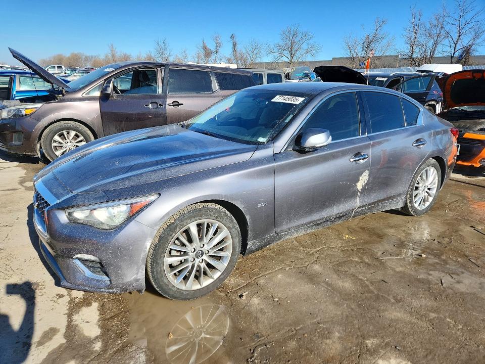 Продажа на аукционе авто 2019 Infiniti Q50, vin: JN1EV7ARXKM592874, номер лота: 77145835