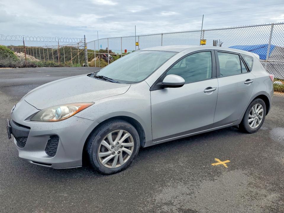 2012 Mazda 3 მანქანა იყიდება აუქციონზე, vin: JM1BL1L7XC1554756, აუქციონის ნომერი: 72270095