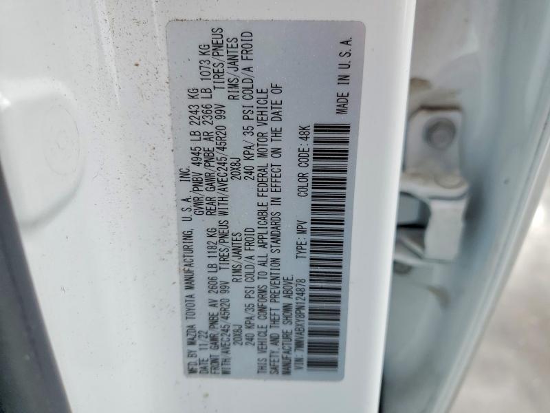 77364485 :رقم المزاد ، 7MMVABXY8PN124878 vin ، 2023 Mazda Cx-50 مزاد بيع