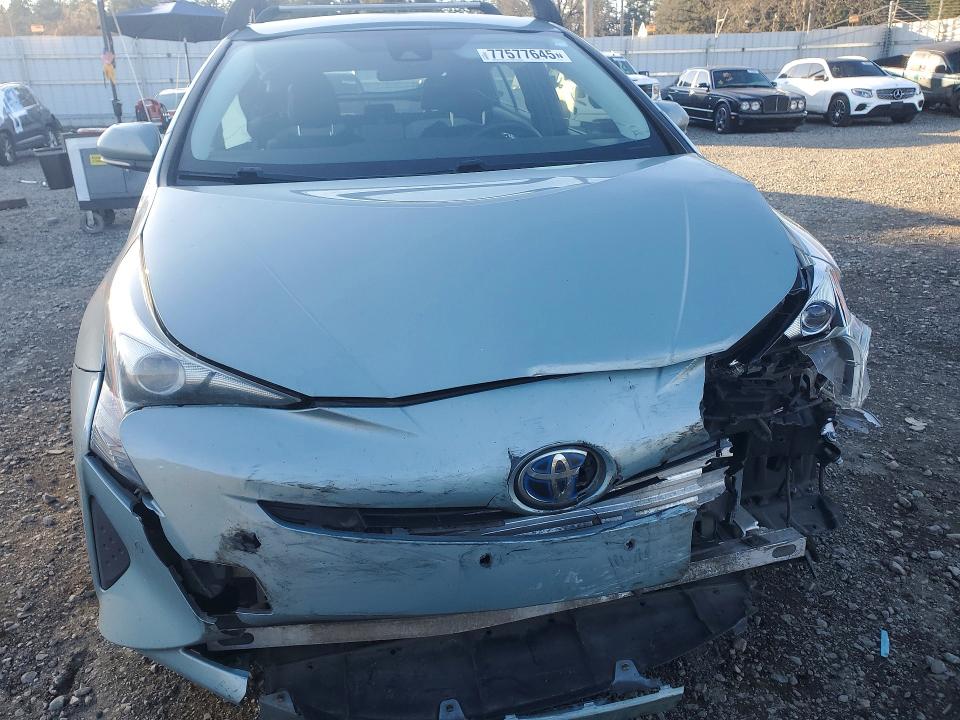 77577645 :رقم المزاد ، JTDKBRFU9J3604762 vin ، 2018 Toyota Prius مزاد بيع