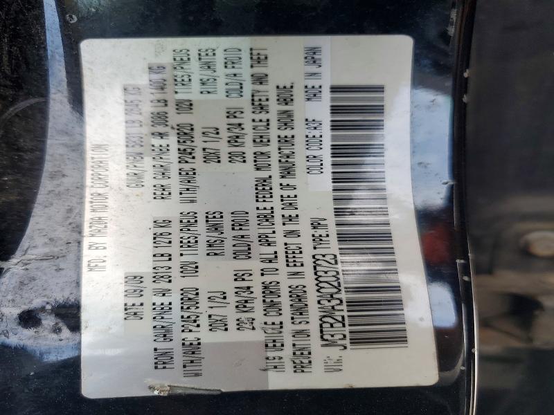 Aukcja sprzedaży 2010 Mazda Cx-9, vin: JM3TB2MA3A0203723, numer aukcji: 77802845