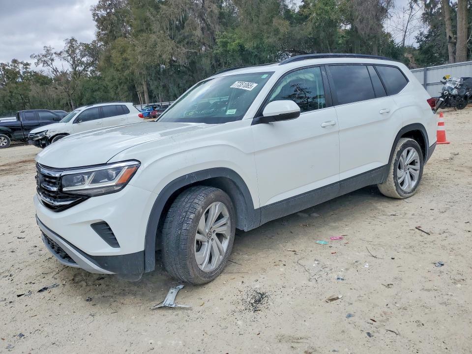 77351065 :رقم المزاد ، 1V2JR2CA1MC595535 vin ، 2021 Volkswagen Atlas مزاد بيع