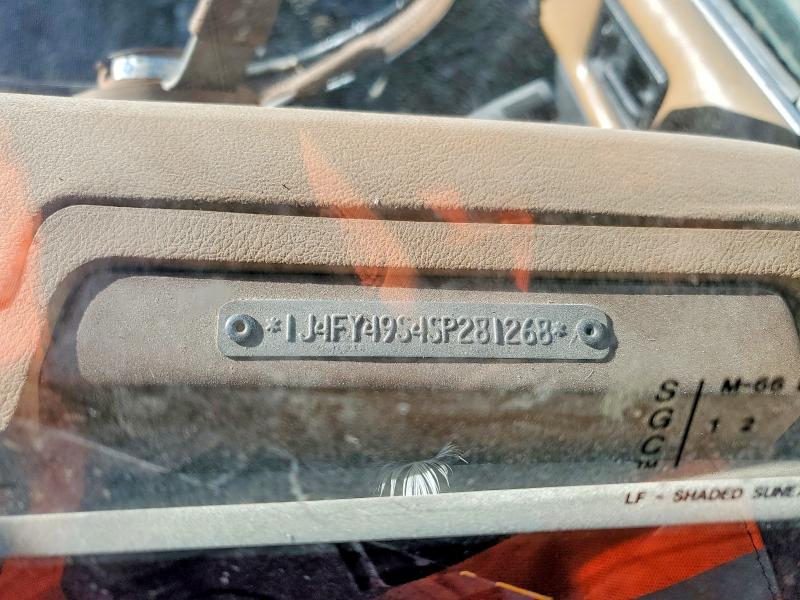 78495665 :رقم المزاد ، 1J4FY49S4SP281268 vin ، 1995 Jeep Wrangler / Yj مزاد بيع