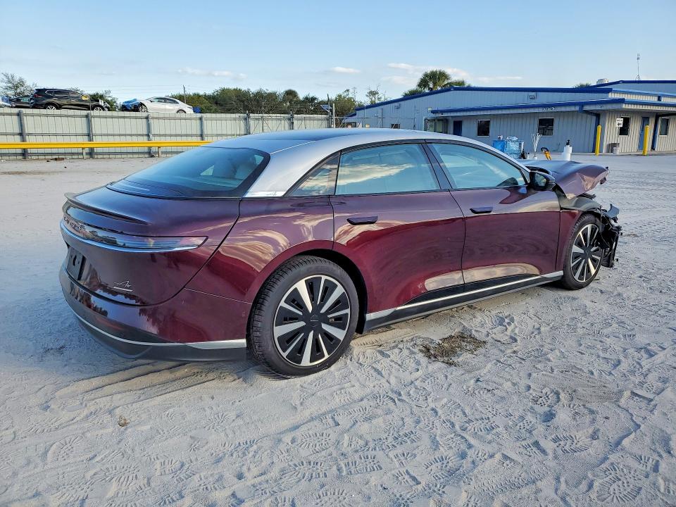 Продажа на аукционе авто 2025 Lucid Motors Air, vin: 50EA1TEA4SA005196, номер лота: 76189695