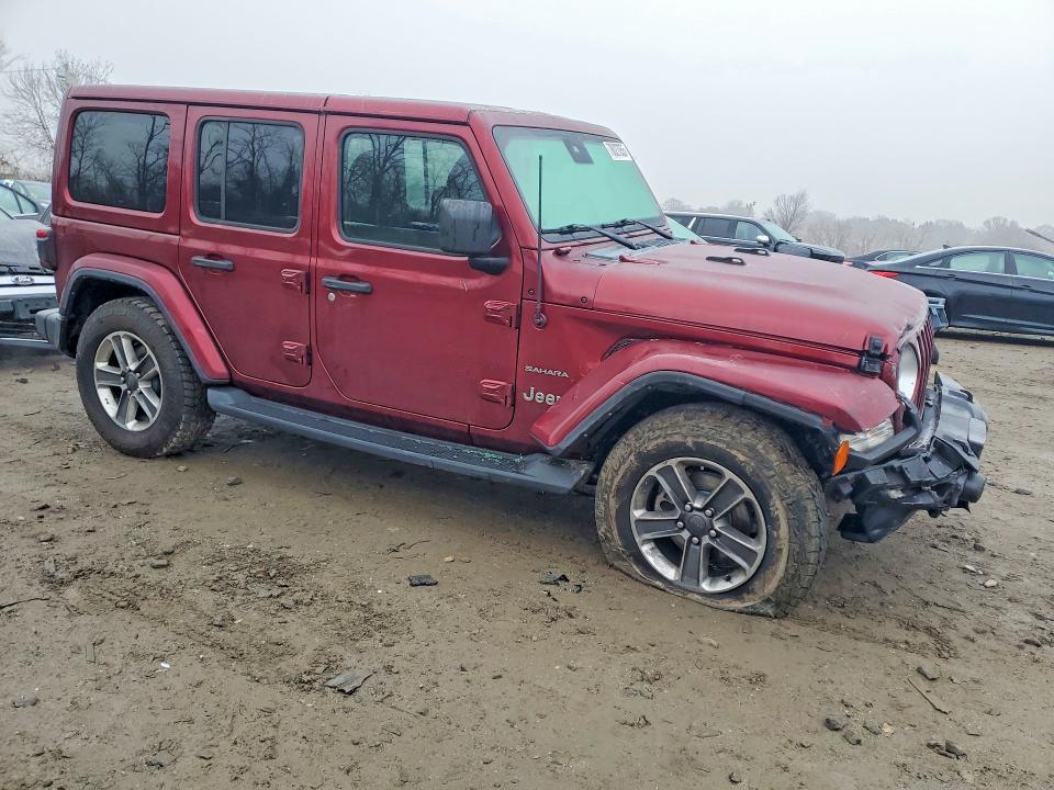 Продажа на аукционе авто 2021 Jeep Wrangler Unlimited, vin: 1C4HJXEG8MW769749, номер лота: 78027055