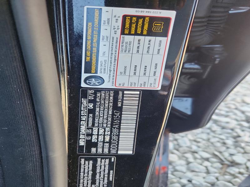 Продаж на аукціоні авто 2015 Mercedes-benz S, vin: WDDUG8FB8FA161547, номер лоту: 76242815