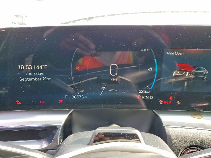 2024 Cadillac Lyriq მანქანა იყიდება აუქციონზე, vin: 1GYKPVRL2RZ123526, აუქციონის ნომერი: 76639955