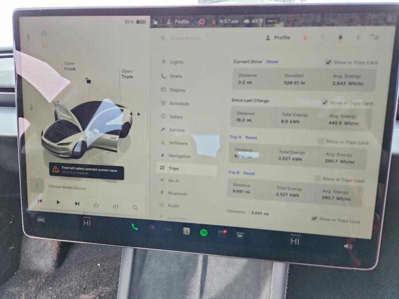 75067665 :رقم المزاد ، 5YJ3E1EB5RF813377 vin ، 2024 Tesla Model 3 مزاد بيع