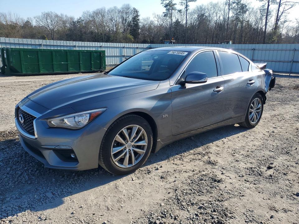 76879595 :رقم المزاد ، JN1EV7AP9LM202301 vin ، 2020 Infiniti Q50 مزاد بيع
