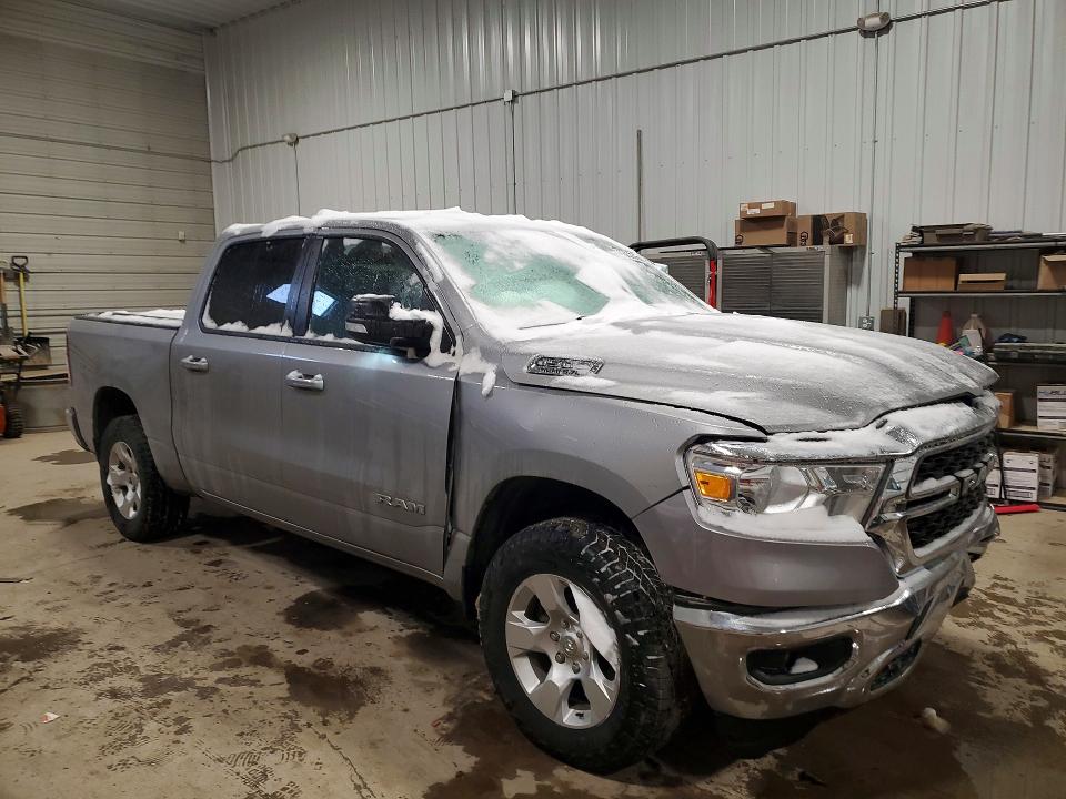 2022 Ram 1500 მანქანა იყიდება აუქციონზე, vin: 1C6SRFFTXNN160035, აუქციონის ნომერი: 78223595