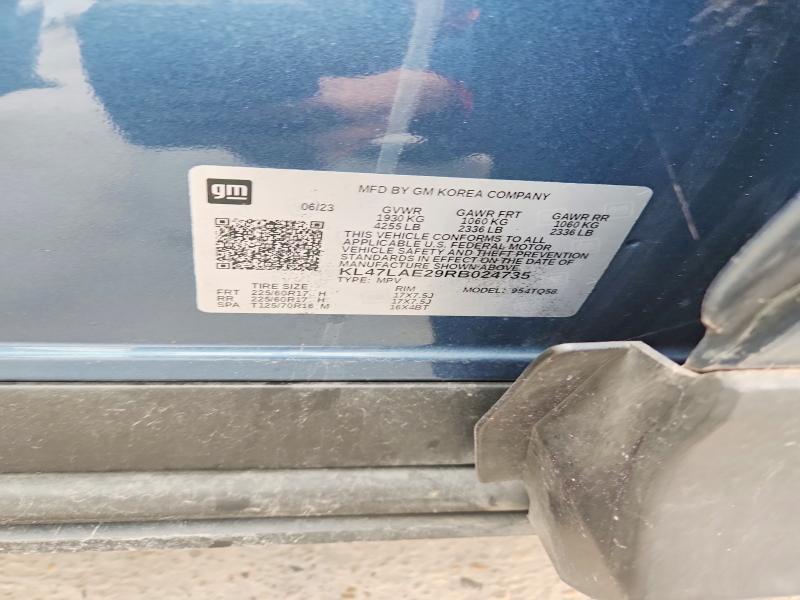 77898535 :رقم المزاد ، KL47LAE29RB024735 vin ، 2024 Buick Envista مزاد بيع