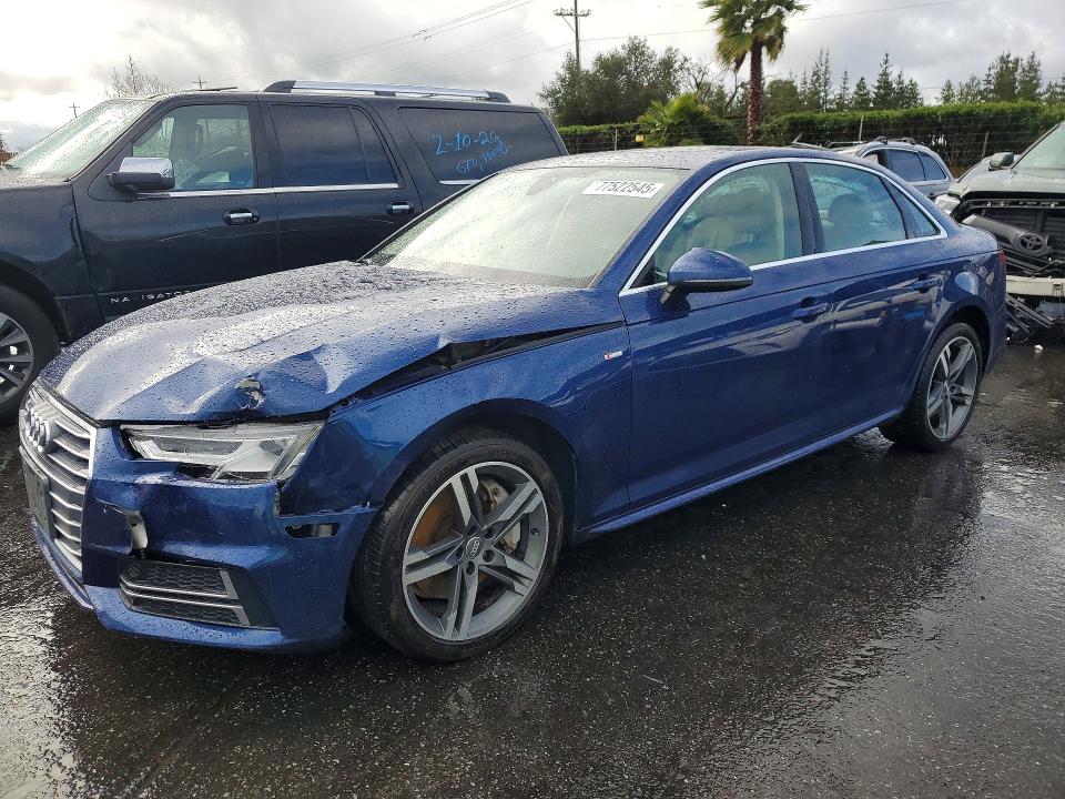 Продажа на аукционе авто 2018 Audi A4, vin: WAUENAF47JN001073, номер лота: 77522545