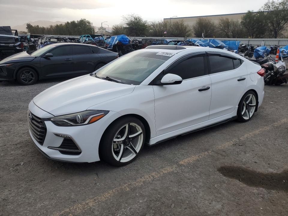 Auction sale of the 2018 Hyundai Elantra, vin: KMHD04LB8JU533127, lot number: 77878935