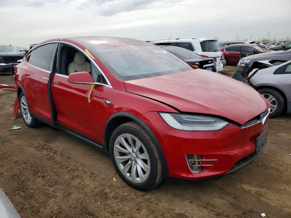 2020 Tesla Model X მანქანა იყიდება აუქციონზე, vin: 5YJXCAE25LF234680, აუქციონის ნომერი: 77086685