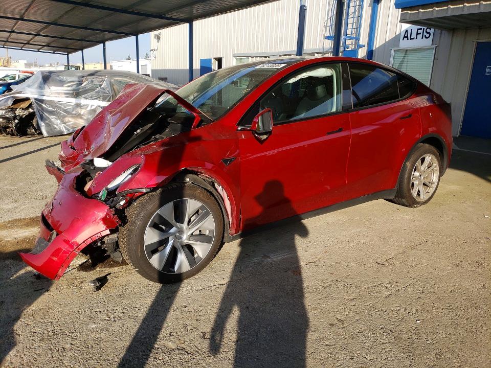 Продажа на аукционе авто 2024 Tesla Model Y, vin: 7SAYGAEE9RF033198, номер лота: 76213035