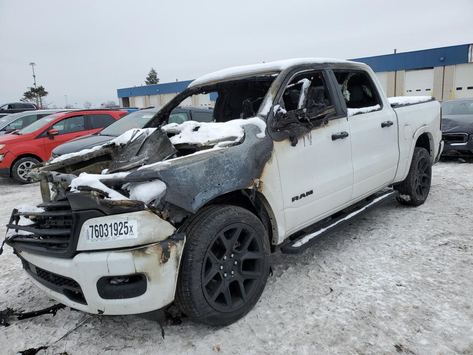 2025 Ram 1500 მანქანა იყიდება აუქციონზე, vin: 1C6SRFJP5SN553138, აუქციონის ნომერი: 76031925