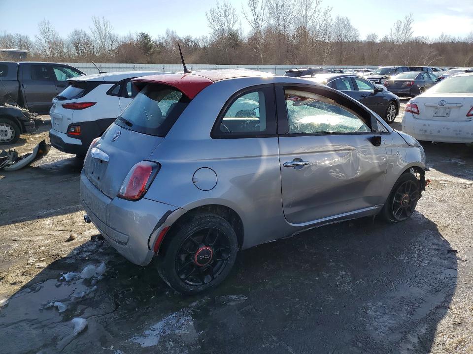 Aukcja sprzedaży 2015 Fiat 500, vin: 3C3CFFAR2FT648001, numer aukcji: 76012625
