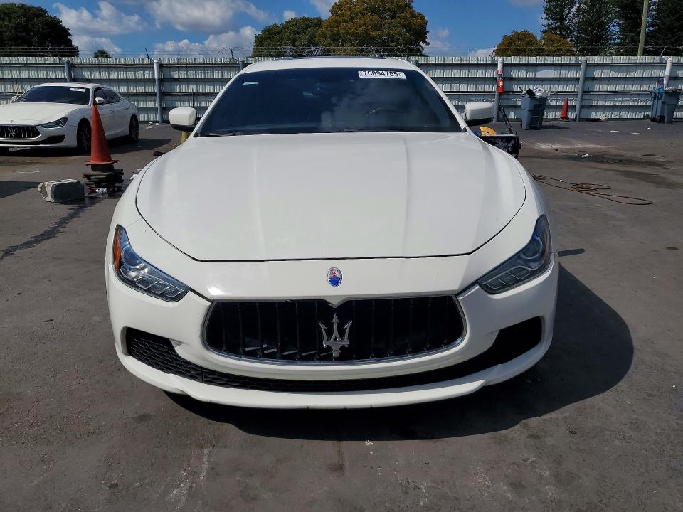 76894765 :رقم المزاد ، ZAM57XSA3F1139022 vin ، 2015 Maserati Ghibli مزاد بيع
