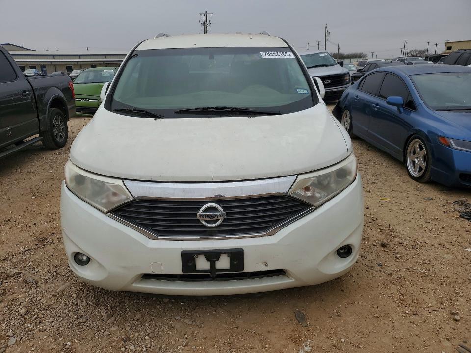 Aukcja sprzedaży 2011 Nissan Quest, vin: JN8AE2KP8B9001833, numer aukcji: 78558165