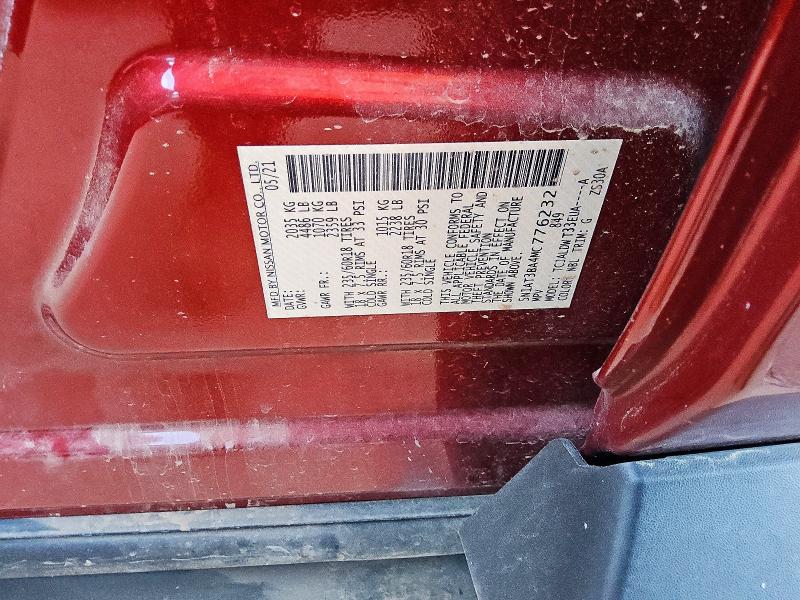 Продаж на аукціоні авто 2021 Nissan Rogue, vin: 5N1AT3BA4MC776232, номер лоту: 95789535