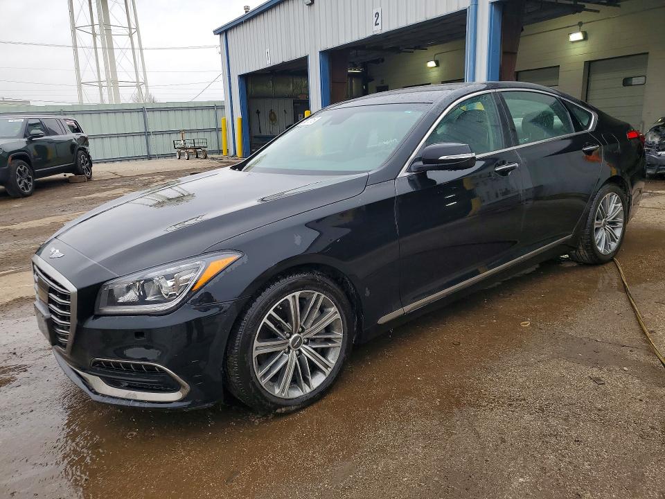 77407315 :رقم المزاد ، KMTFN4JE2KU313108 vin ، 2019 Genesis G80 مزاد بيع