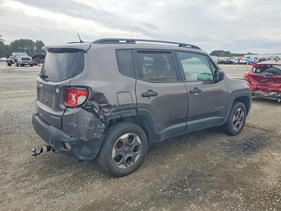 Продаж на аукціоні авто 2018 Jeep Renegade, vin: ZACCJBAB7JPH61593, номер лоту: 99124995
