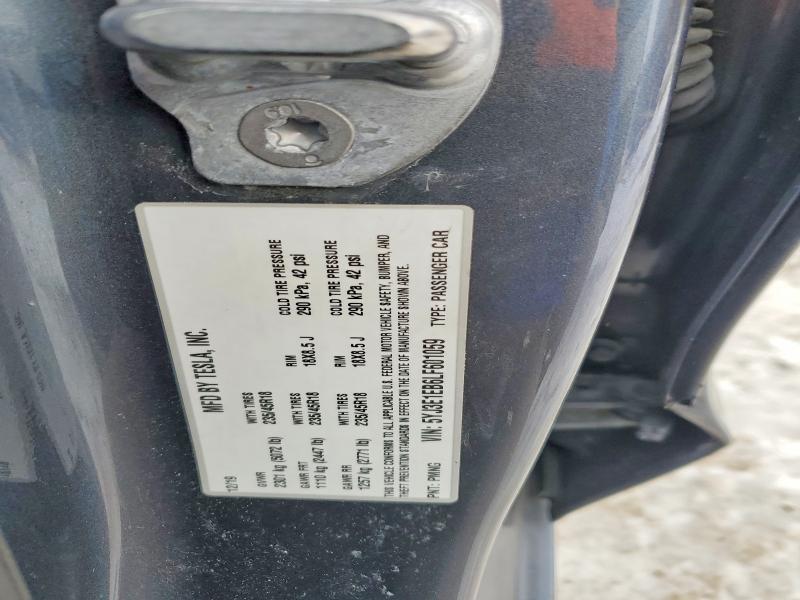 74865515 :رقم المزاد ، 5YJ3E1EB6LF601059 vin ، 2020 Tesla Model 3 مزاد بيع