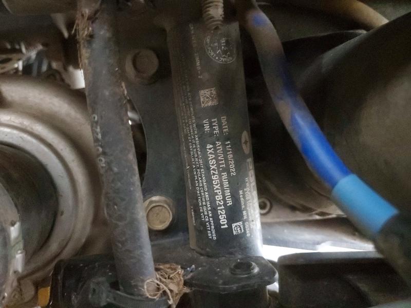 2023 Polaris Sportsman მანქანა იყიდება აუქციონზე, vin: 4XASXZ95XPB212501, აუქციონის ნომერი: 77727985