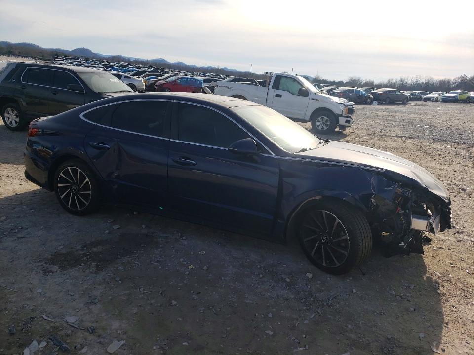 2021 Hyundai Sonata მანქანა იყიდება აუქციონზე, vin: 5NPEH4J25MH074531, აუქციონის ნომერი: 77363845