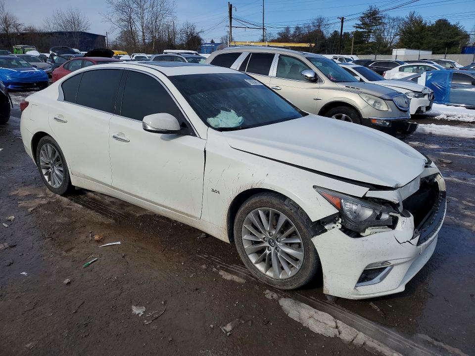 78923615 :رقم المزاد ، JN1EV7ARXJM441659 vin ، 2018 Infiniti Q50 مزاد بيع