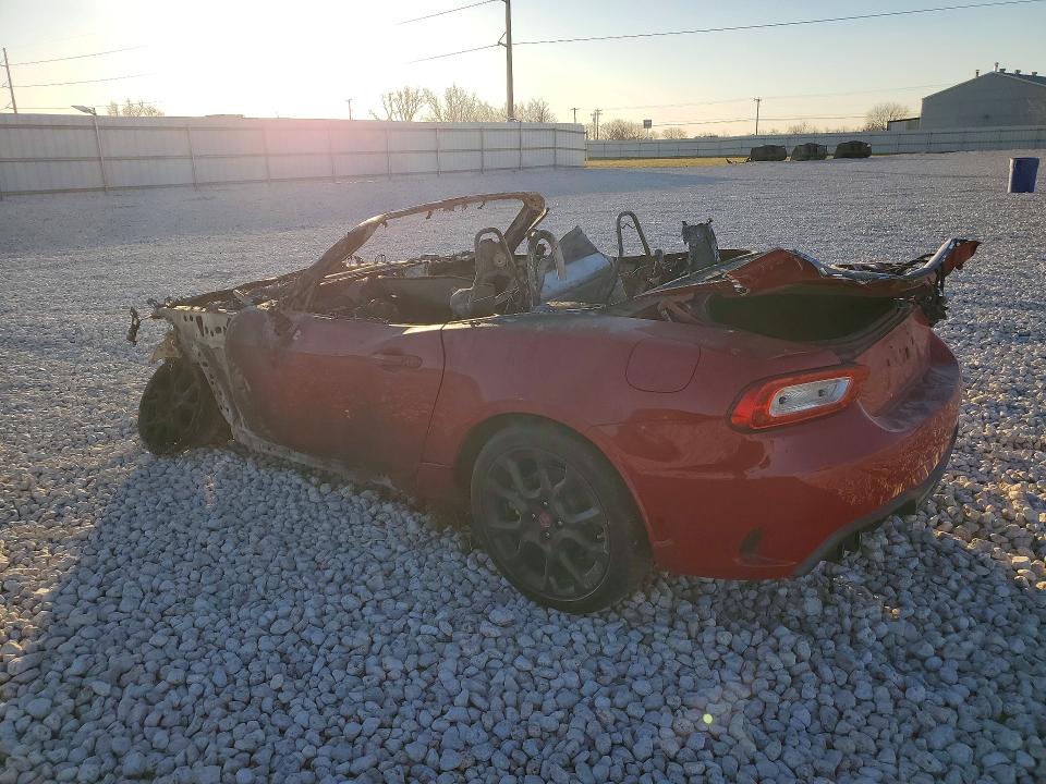 Aukcja sprzedaży 2017 Fiat 124 Spider, vin: JC1NFAEK0H0113542, numer aukcji: 78487695
