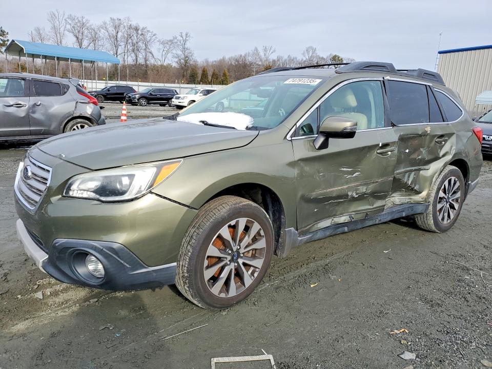 2017 Subaru Outback მანქანა იყიდება აუქციონზე, vin: 4S4BSANC5H3208988, აუქციონის ნომერი: 74791235