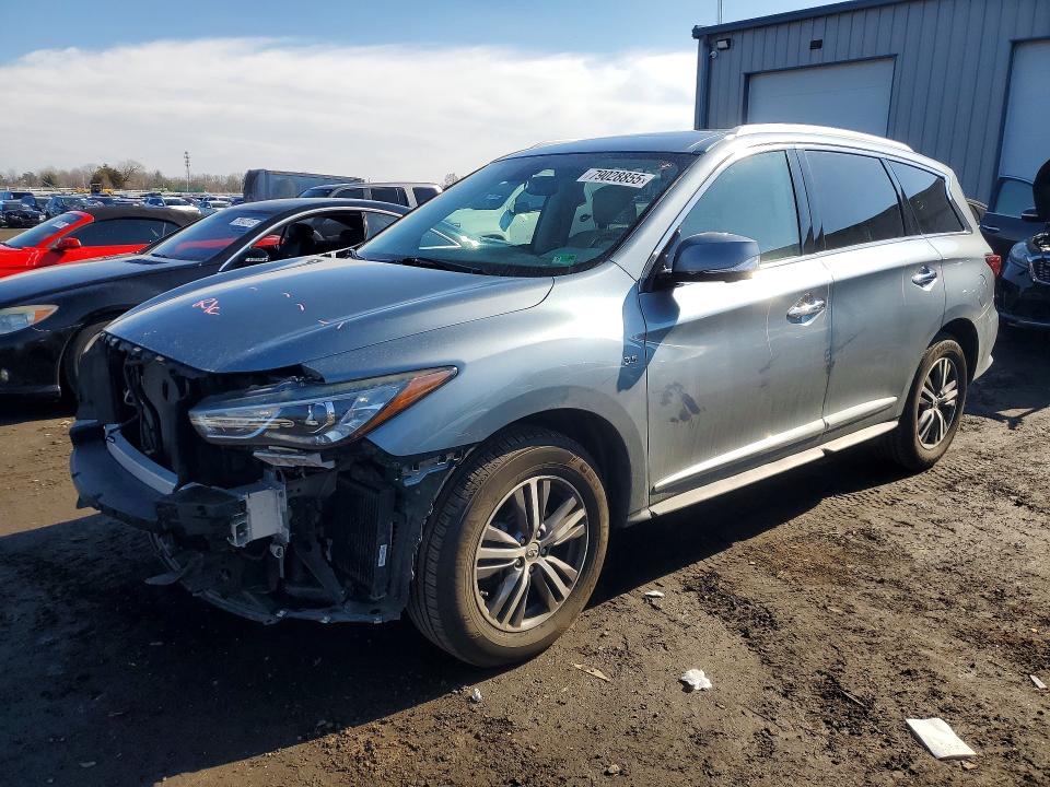 79028855 :رقم المزاد ، 5N1DL0MM5HC509996 vin ، 2017 Infiniti Qx60 مزاد بيع