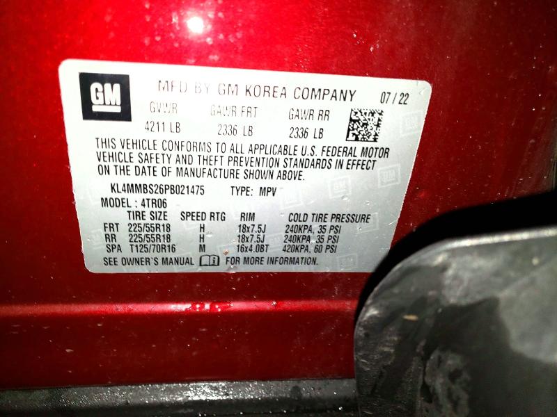 Продажа на аукционе авто 2023 Buick Encore Gx, vin: KL4MMBS26PB021475, номер лота: 76996585